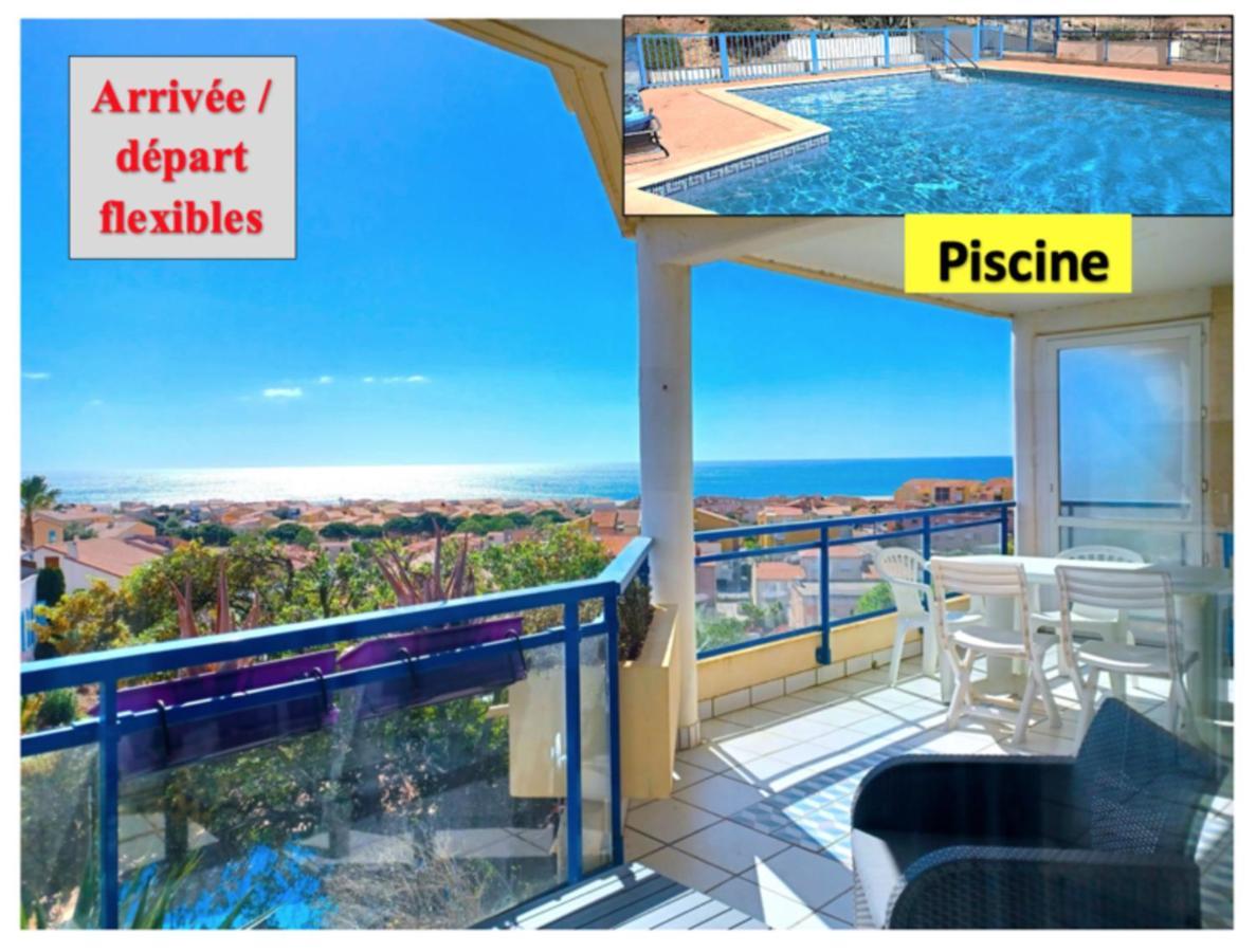 Plain-Pied, Terrasse, Piscine, Pleine Vue Mer, Plage A 6' A Pied, Parking, Wifi เฟลอรี ภายนอก รูปภาพ